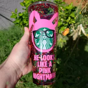 Christmas Story Starbucks Snowglobe Tumbler