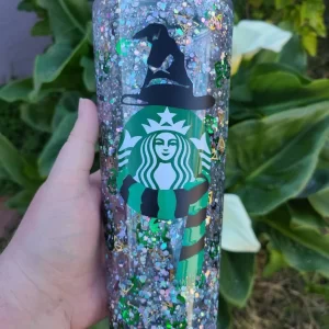 Slytherin Starbucks Snowglobe Tumbler